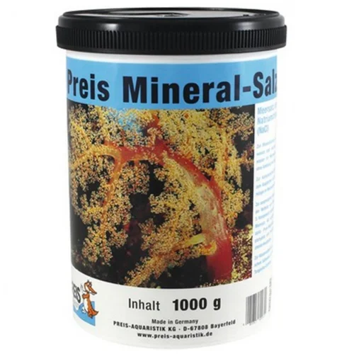 Sel minéral pour aquarium, qualité premium, PREIS AQUARISTIK - contenance 1kg