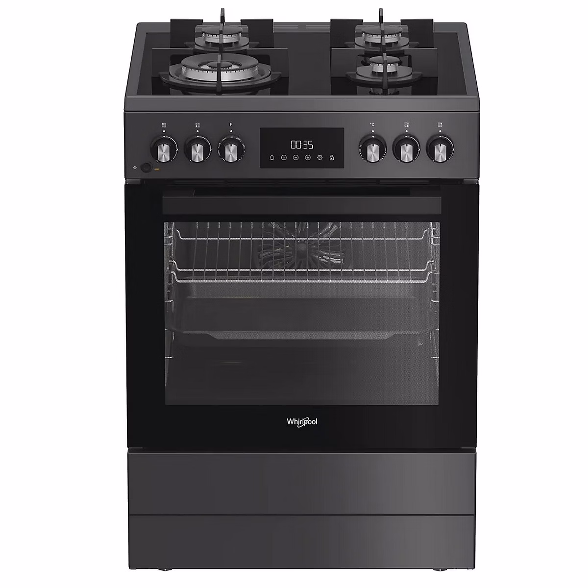 Cuisinière gaz 72l 4 feux anthracite Whirlpool W6G8LCSWA – Réf. VDRUYCDNZ7138391958