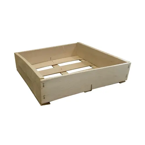Caissette en bois biodégradables pour semis Jany - 27,5 x 26,5 cm