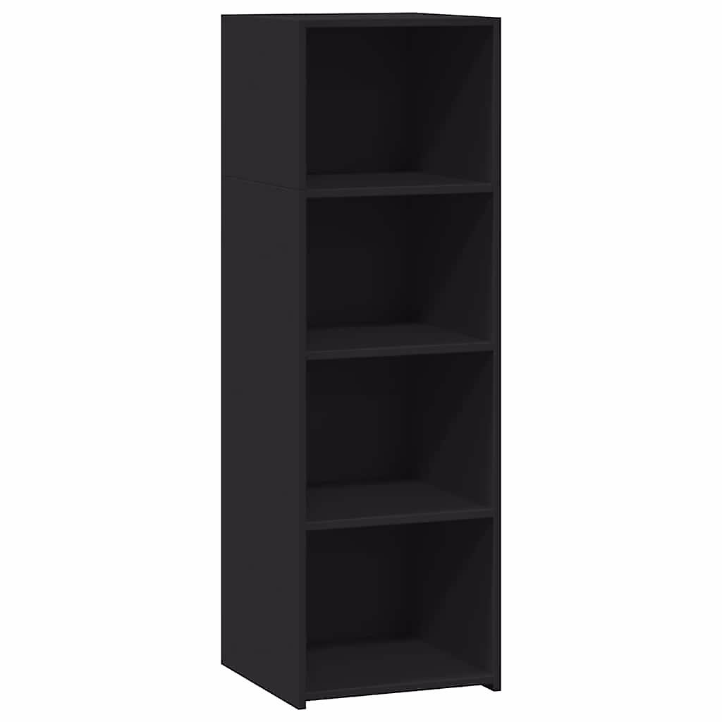 Buffet noir 40 × 41 × 124 cm bois d'ingénierie vidaXL