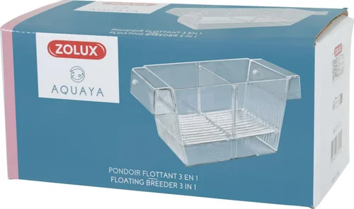 Pondoir flottant pour poissons vivipares coloris blanc Zolux