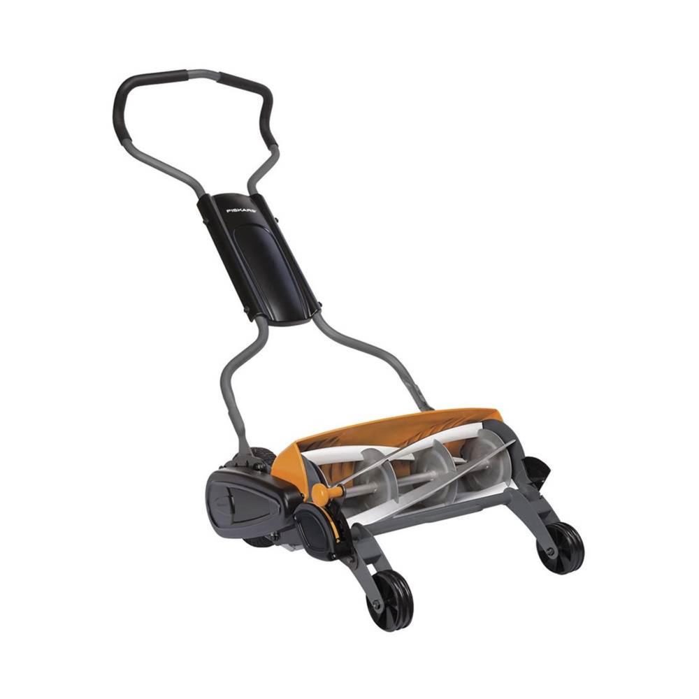 Fiskars Tondeuse à gazon manuelle StaySharp