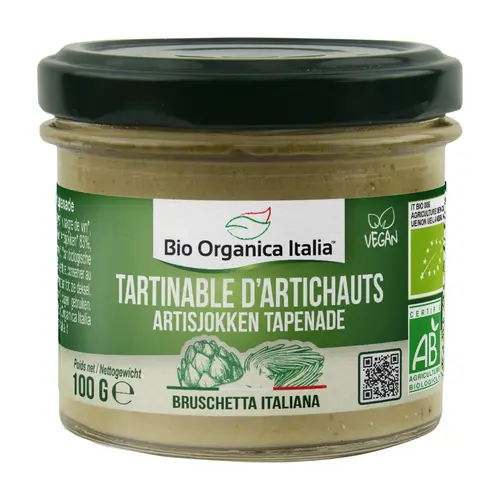 Tartinable bio d’artichauts Bio Organica - 100 g