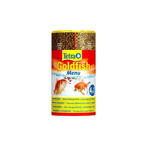 Aliment pour poissons Tetra Goldfish Menu. La boite de 250 ml