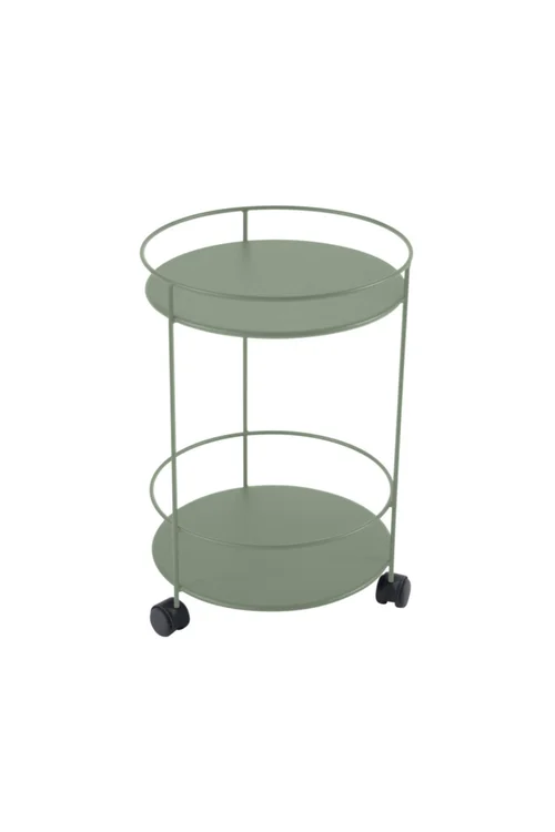 Guéridon Guinguette coloris vert en acier Fermob - Ø 40 x 61 cm