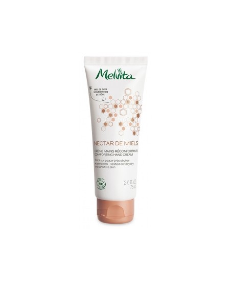 Melvita - Crème Mains Réconfortante Nectar de Miels - 75 ml