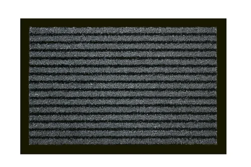 Tapis absorbant et grattant gris Sweetsol - 90 x 60 cm