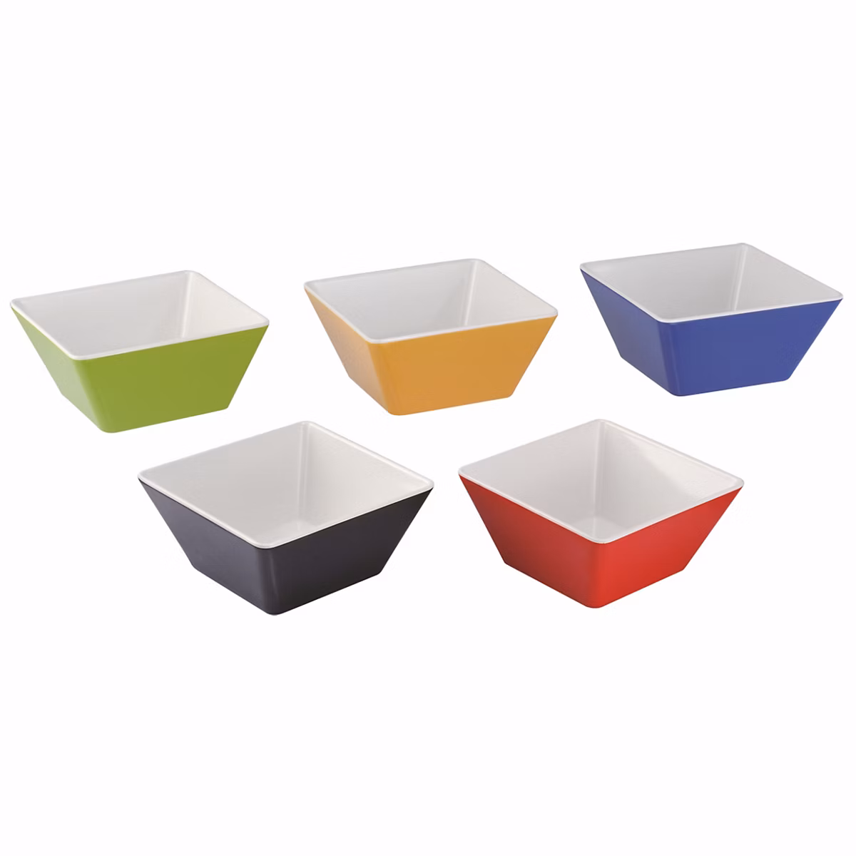 Bol Carré à Sauce en Mélamine 9 × 9 cm | Pujadas – Jaune – l9 – L0.1 – P9 – h5.5 – Mélaminé