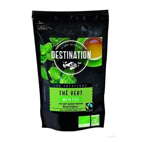 Thé vert menthe Chine bio 200g