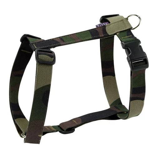 Harnais pour chien kaki Bobby Camouflage 16 - Taille S