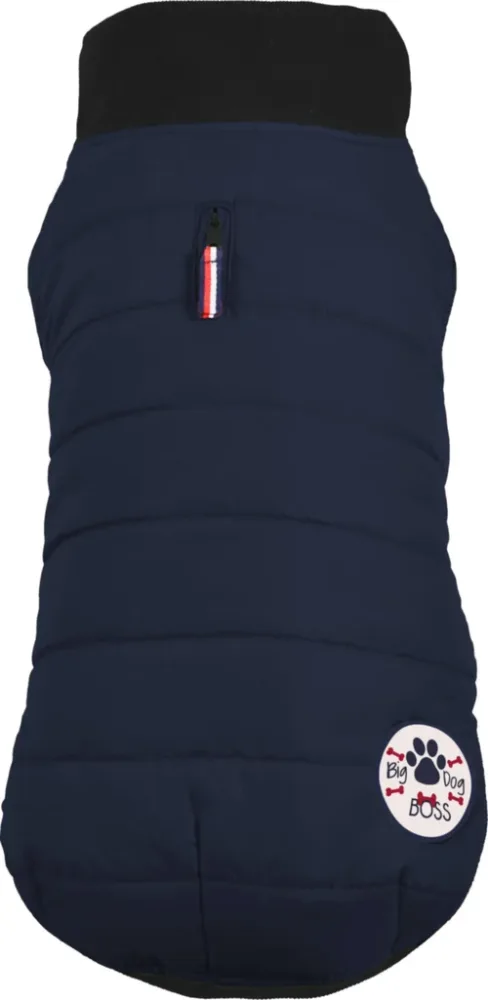 Manteau pour chien molosse coloris bleu Bobby Costaud – B44L
