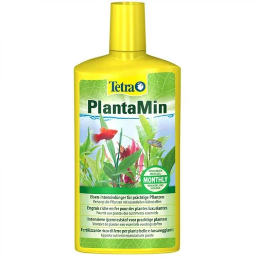 Engrais liquide pour aquarium, enrichi en minéraux, TETRA BASSIN PlantaMin - 500ml
