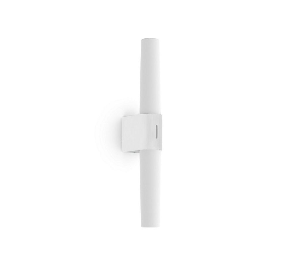 Applique murale HELVA Double Basic Matière plastique Blanc – H.5.7, IP44, LED Module /Nordlux Intérieur