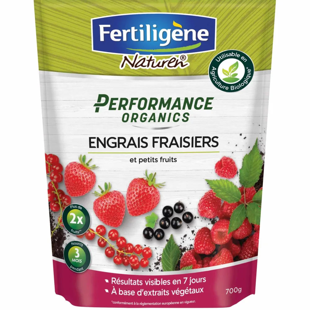 Engrais fraisiers et petits fruits FERTILIGENE