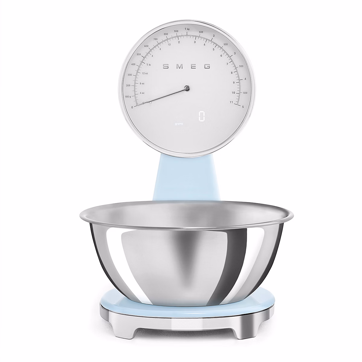 Balance de cuisine électronique 5kg-1g bleu azur Smeg KSF01PBWW – Réf. CNYDKVNKW9287537445