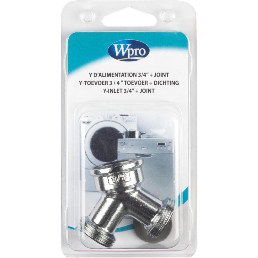 WPRO Y d'alimentation d'eau y d'alimentation laiton