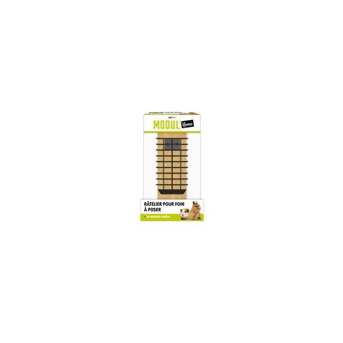 Ratelier à foin d'extérieur beige en bois Modul'Home Modul'Home