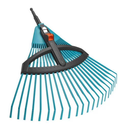Balai à gazon réglable bleu Gardena Combisystem - 32 à 52 cm