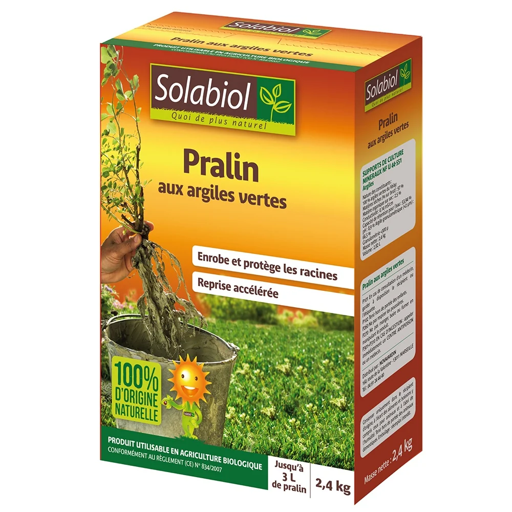 Pralin aux argiles vertes SOLABIOL