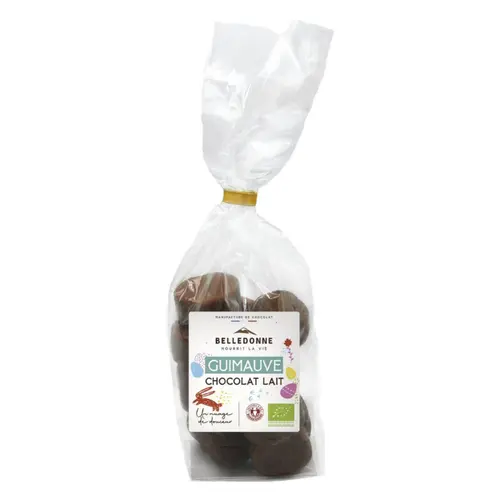 Guimauve chocolat au lait spécial Pâques bio Belledonne - 120 g