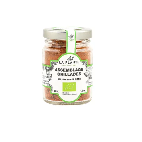 Assemblage grillades bio en verre Kerex - 40 g