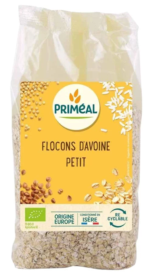 Flocons d’avoine baby bio en sachet de 500 g