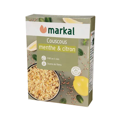 Couscous menthe citron bio Markal - 250 g