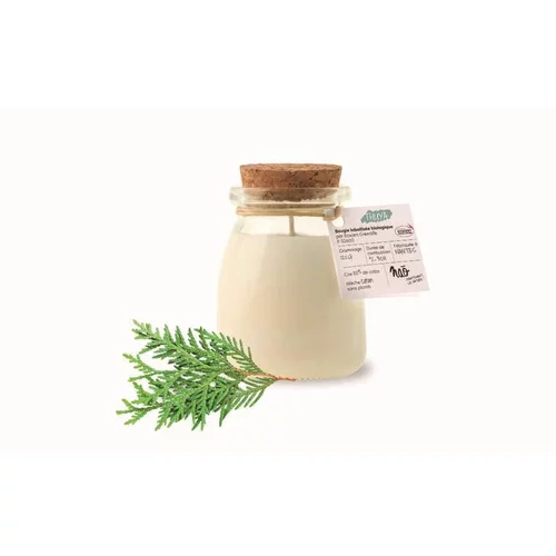 Bougie parfumée pot de yaourt Nao thuya - 120 g
