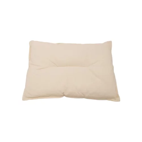 Galette de chaise bistrot coloris beige en coton - 38 x 28 cm