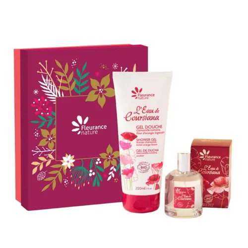 Coffret parfum et gel douche bio Fleurance Nature Senteurs de Coursiana - 250 ml