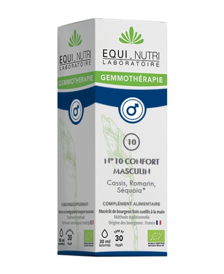 Equi - Nutri - Confort Masculin No 10 Bio Flacon compte gouttes - 30 ml