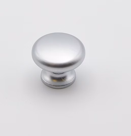 Poignée et bouton – Bouton de meuble en zamac D 30 mm CHROMÉ MAT
