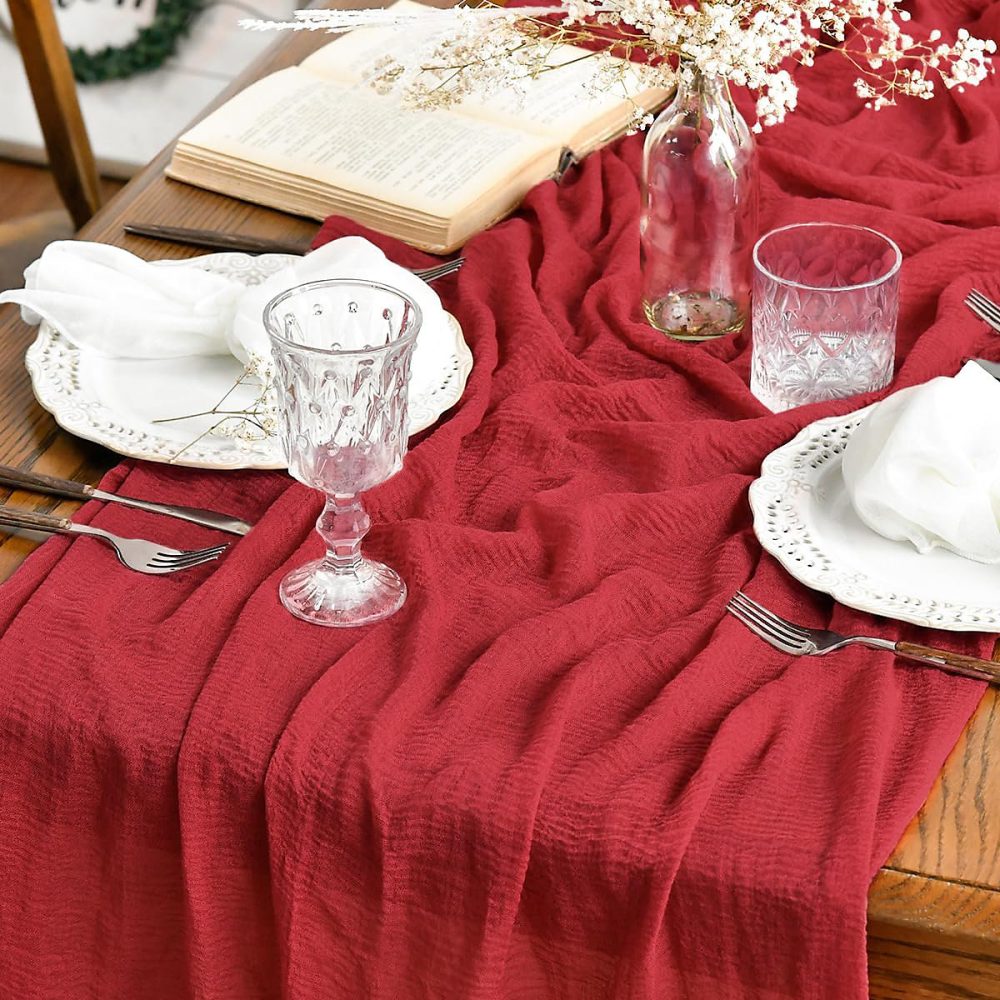 Chemin de table Artoid Mode 300 cm rouge – Réf. EKULPAZSB8756739654
