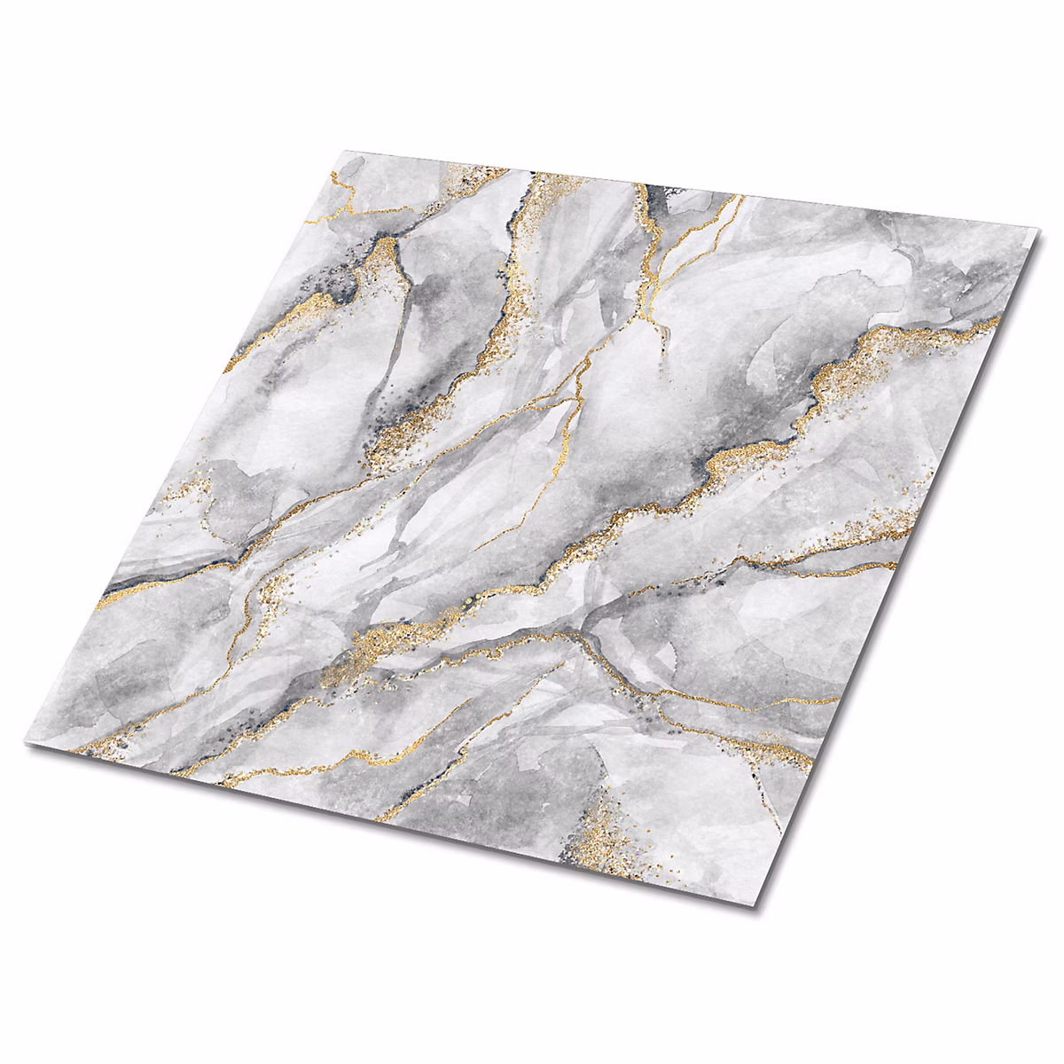 Carreaux vinyle Tulup 30 × 30 cm Texture de marbre 9 pcs