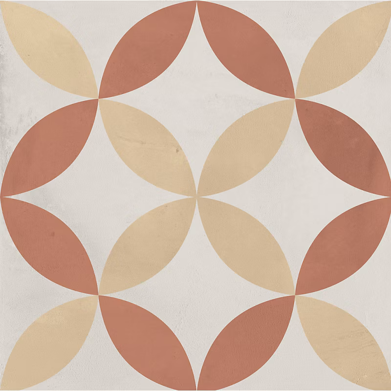 Carrelage sol / mur effet ciment vieilli 20 × 20 cm TERRA ART ASTRO T.C