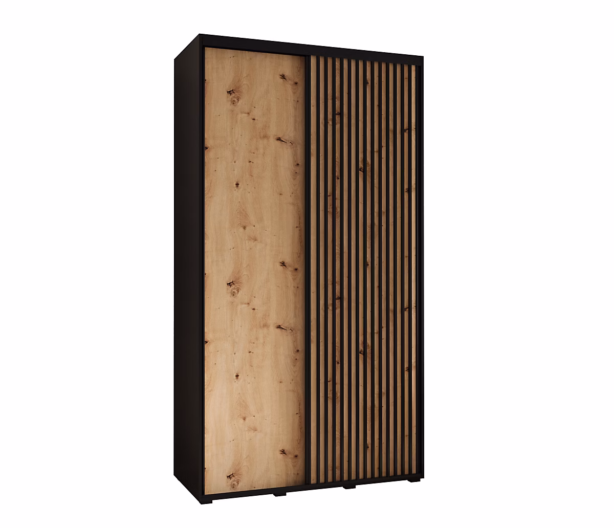 Armoire Lanko 1 a portes coulissantes H. 235 – 2 x L. 140 x P. 45 2 portes