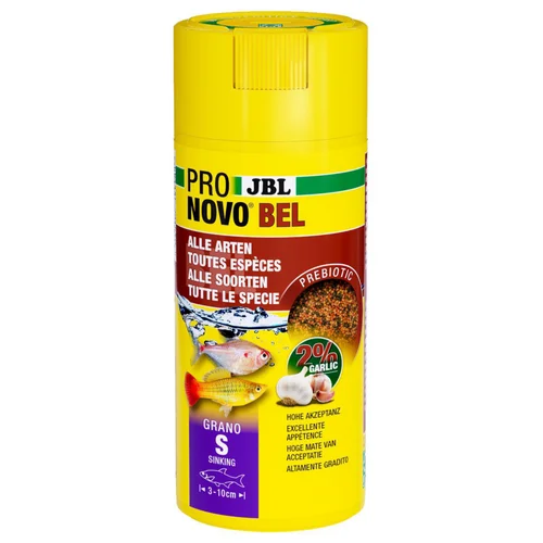 Granulés pour poissons d'aquarium JBL Bel Grano S - 250 ml