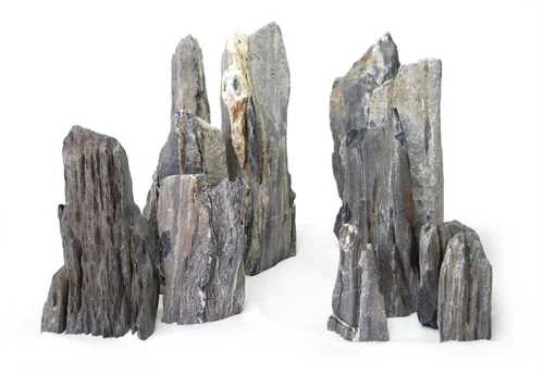 Décoration pour aquarium pierre stalagmit coloris gris Reptiles Planet - Taille M