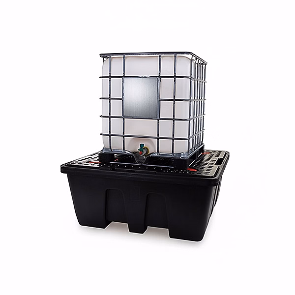 Bac de rétention emboîtable 1 IBC | Noir – Charge max 2500kg – SJ – 510 – 002