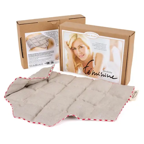 Bouillotte féminine Mille oreillers - 35 x 24 cm