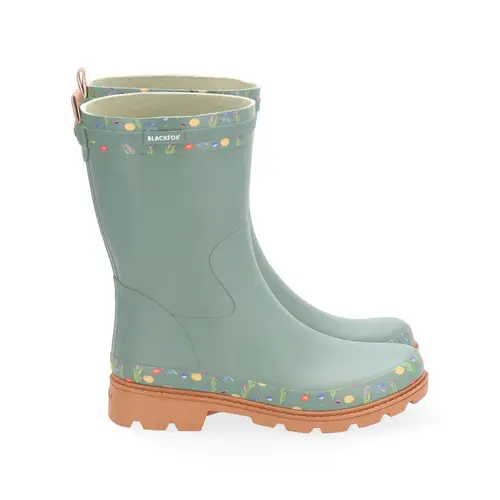 Demi-botte Judy coloris vert en caoutchouc Blackfox - pointure 41