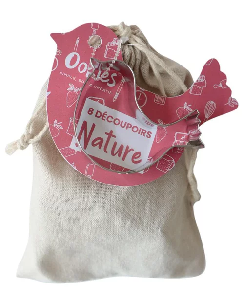 Mon sac de 8 découpoirs Nature Ookies®