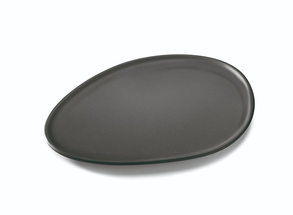 Assiette de Présentation Mélamine Arrondie 22 × 18 – 5 cm, Pujadas