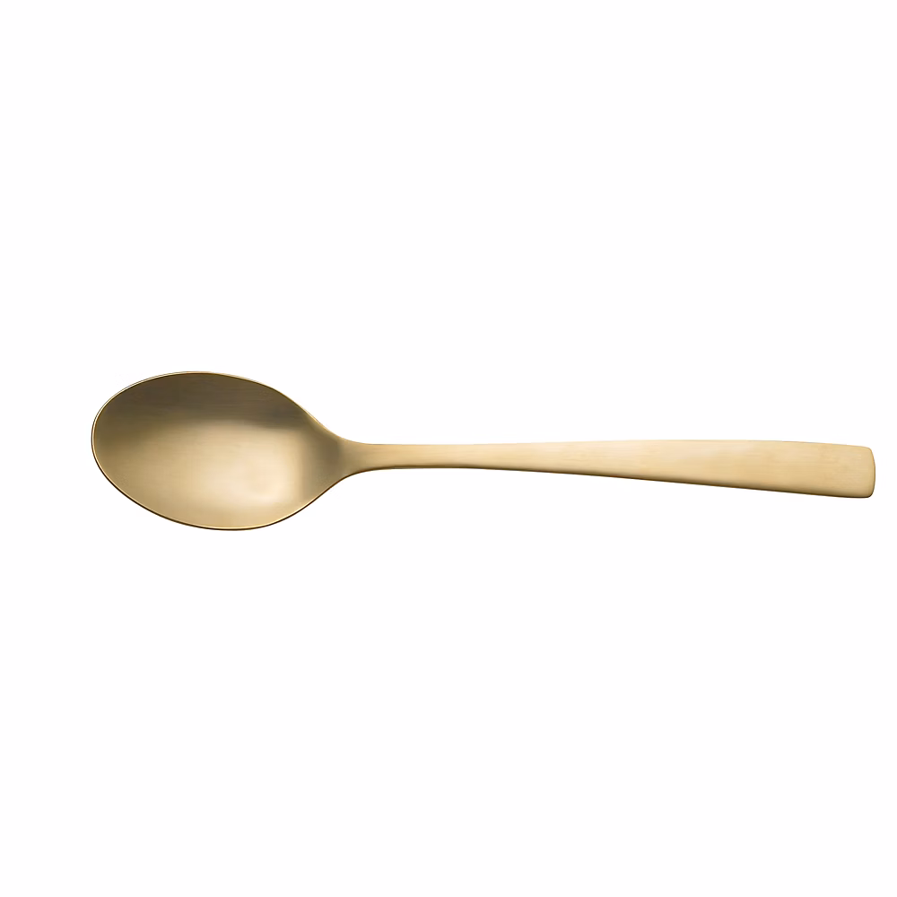 Cuillère de table monobloc Jet doré (lot de 6) – Réf. GPIAEBTXE5873342867