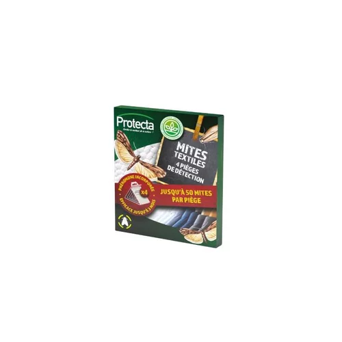 Pièges englués à mites textile Protecta - L'étui de 4