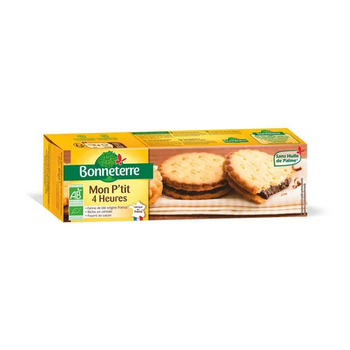 Biscuits mon p’tit 4 heures Bonneterre bio 185 g