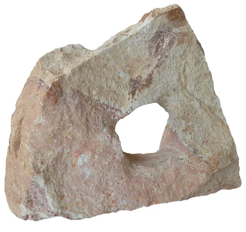 Pierre naturelle pour aquarium coloris gris Tyrol 1 trou Rainbow