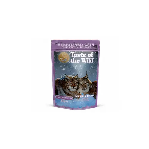 Pâtée pour chat adulte stérilisé au poulet Taste of the Wild - 85 g