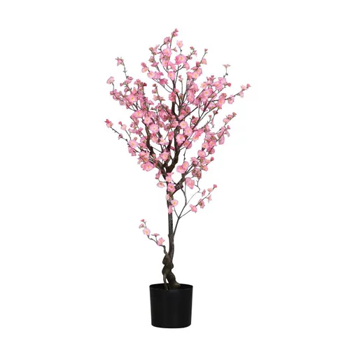 Cerisier artificiel en fleurs de couleur rose - 130 cm