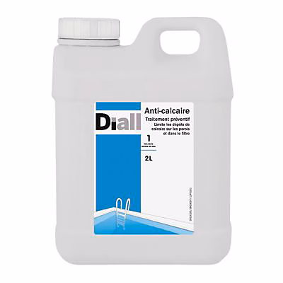 Traitement de l'eau de piscine – Anti Calcaire pour traitement de l'eau 2L Diall